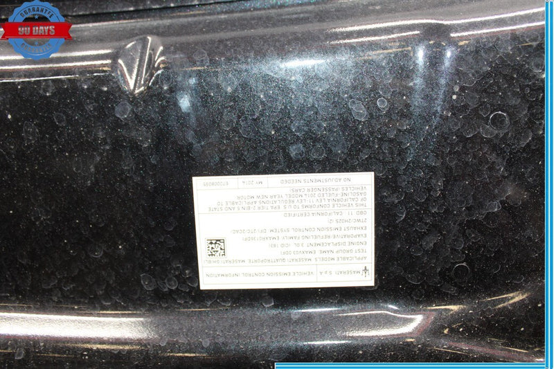 Load image into Gallery viewer, 14-20 Maserati Ghibli Front Hood Bonnet Panel Assembly Black 673008252 Oem