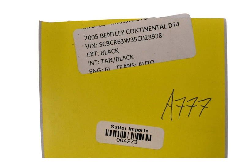 Load image into Gallery viewer, 05-12 Bentley Continental Front Right Passenger Door Lock Latch Actuator OEM