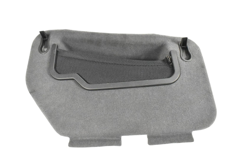 Load image into Gallery viewer, 04-13 Maserati Quattroporte Rear Right Trunk Access Carpet Cover Trim Black OEM