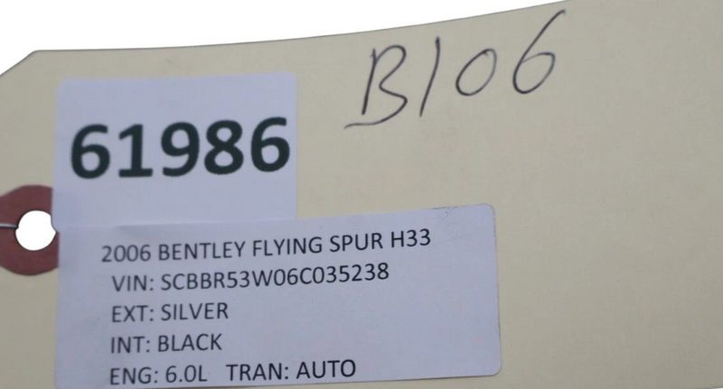 Load image into Gallery viewer, 06-13 Bentley Continental Flying Spur Rear Right Door Step Sill Scuff Plate Oem