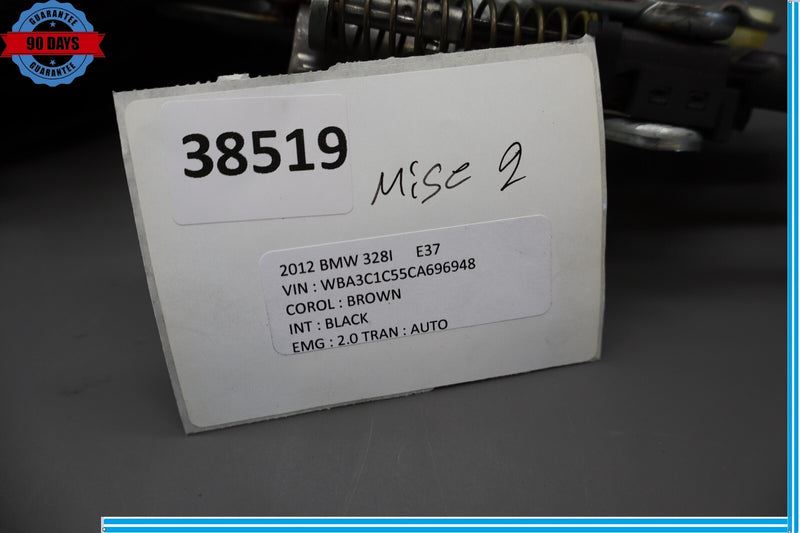 Load image into Gallery viewer, 12-18 BMW 320i 328i Parking Emergency Black Leather Hand Brake Lever Black Oem