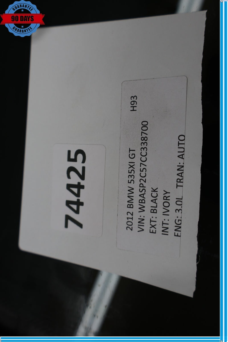 Load image into Gallery viewer, 10-17 BMW 535i GT xDrive Front Upper Panoramic Sunroof Glass Window Oem