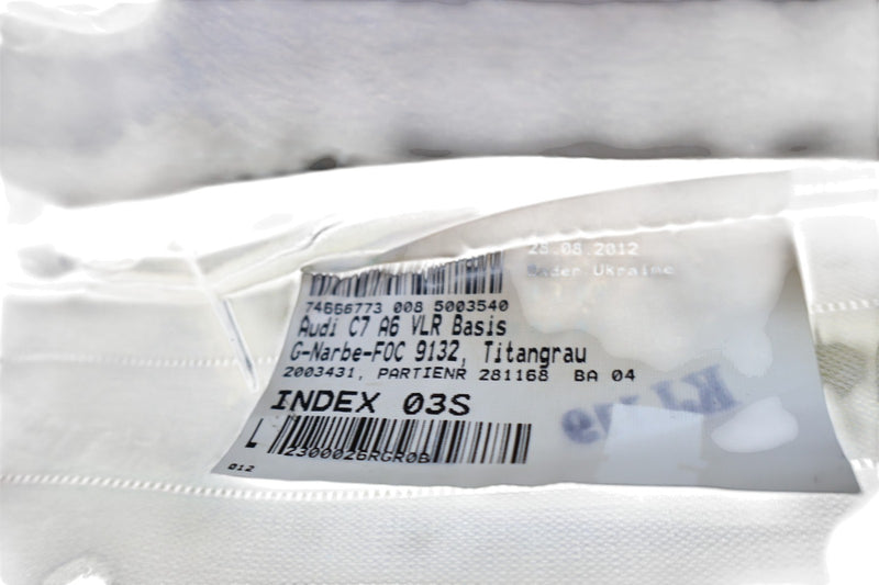 Load image into Gallery viewer, 12-18 Audi A6 Front Right Passenger Side Seat Upper Top Cushion Oem