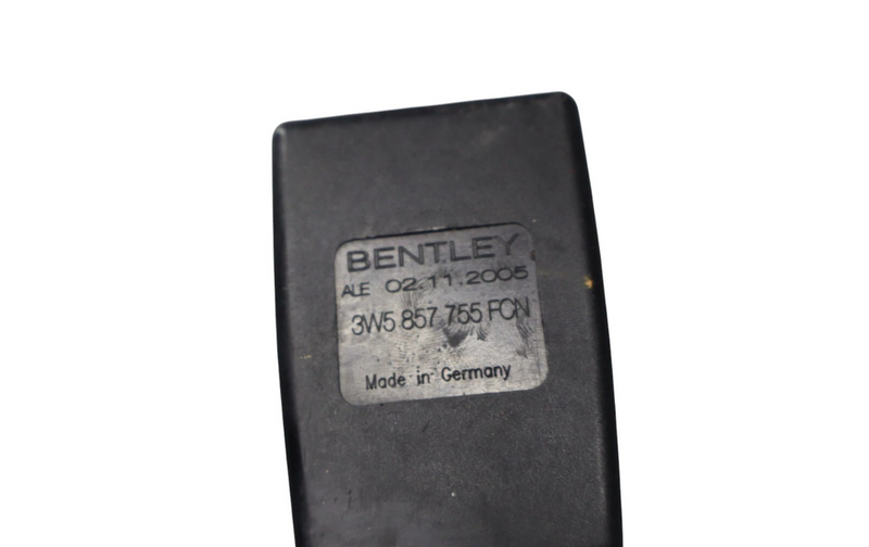 Load image into Gallery viewer, 06-13 Bentley Continental Flying Spur Front Left Side Seat belt Buckle Black Oem