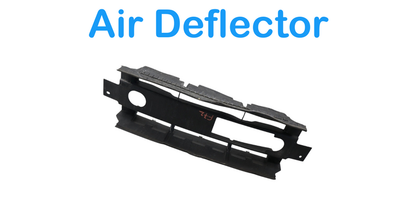 Load image into Gallery viewer, 14-17 Land Rover Range Rover Sport Radiator Air Duct Deflector Baffle Oem