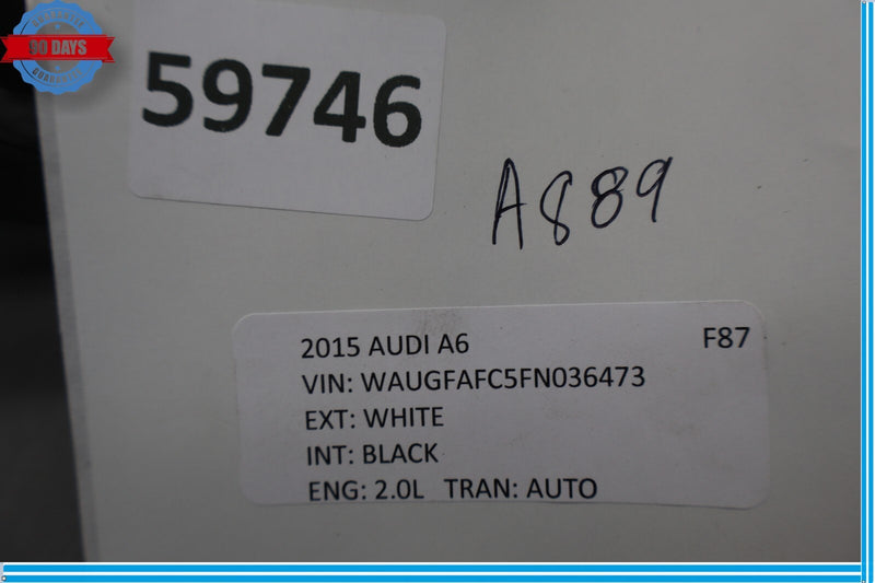 Load image into Gallery viewer, 12-18 Audi A6 Rear Left Driver Side Bumper Bracket 4G5807393 Oem