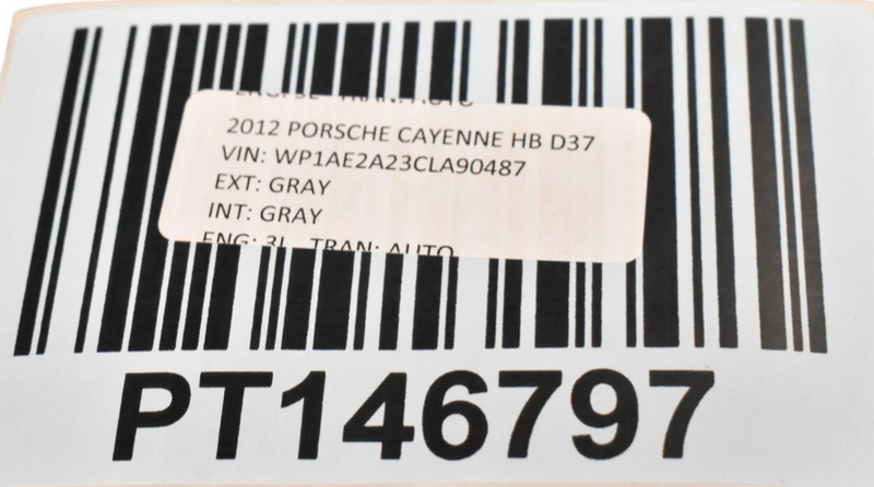 Load image into Gallery viewer, 11-18 Porsche Cayenne Rear Left Driver Side Top Upper Seat Cushion Leather Oem