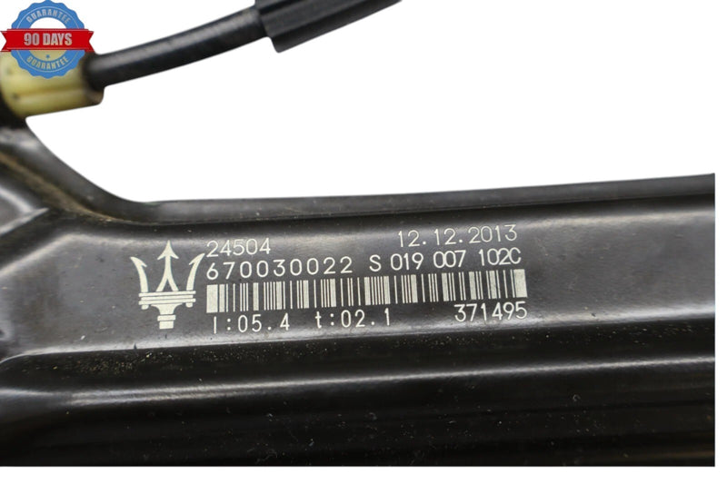 Load image into Gallery viewer, 14-17 Maserati Ghibli Rear Right Side Door Window Regulator w/ Motor Oem