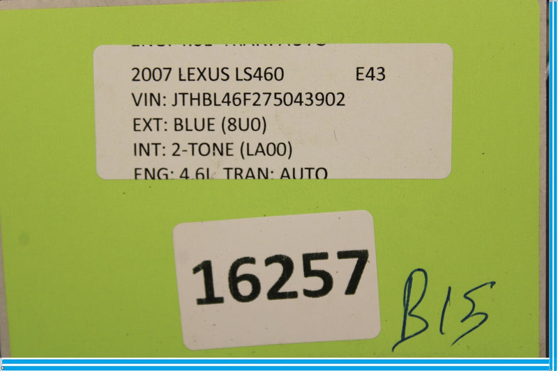 Load image into Gallery viewer, 07-17 Lexus LS460 Rear Left Driver Side Door Speaker Tweeter Oem