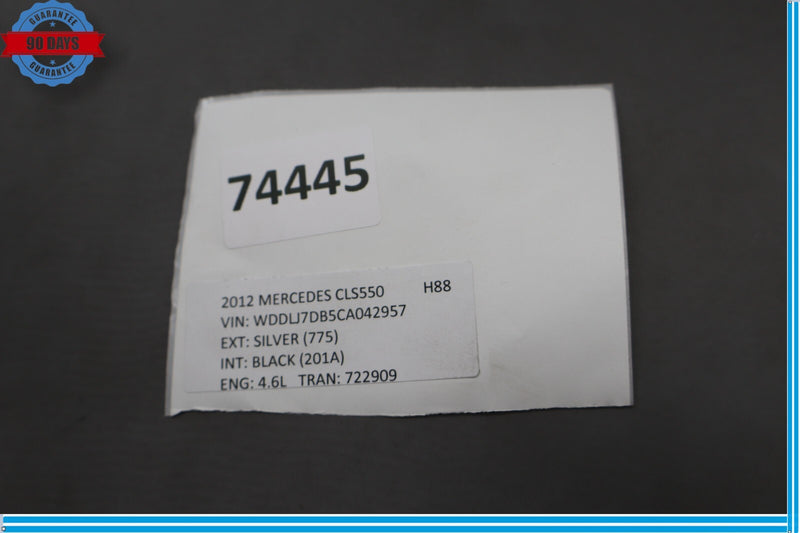 Load image into Gallery viewer, 12-18 Mercedes W218 CLS550 CLS63 Rear Right Side Quarter Window Glass Oem