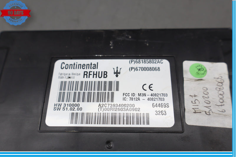 Load image into Gallery viewer, 14-17 Maserati Ghibli S Theft Passive Entry Control Module Unit Oem