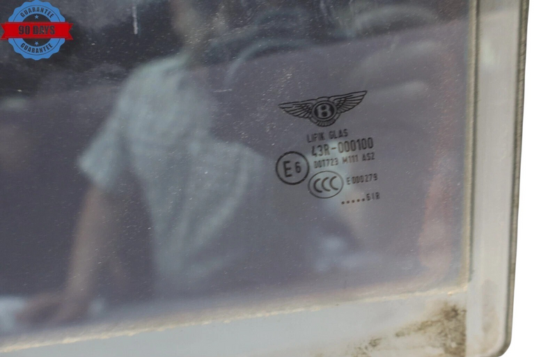 Load image into Gallery viewer, 06-13 Bentley Continental Flying Spur Rear Left Side Door Window Glass OEM