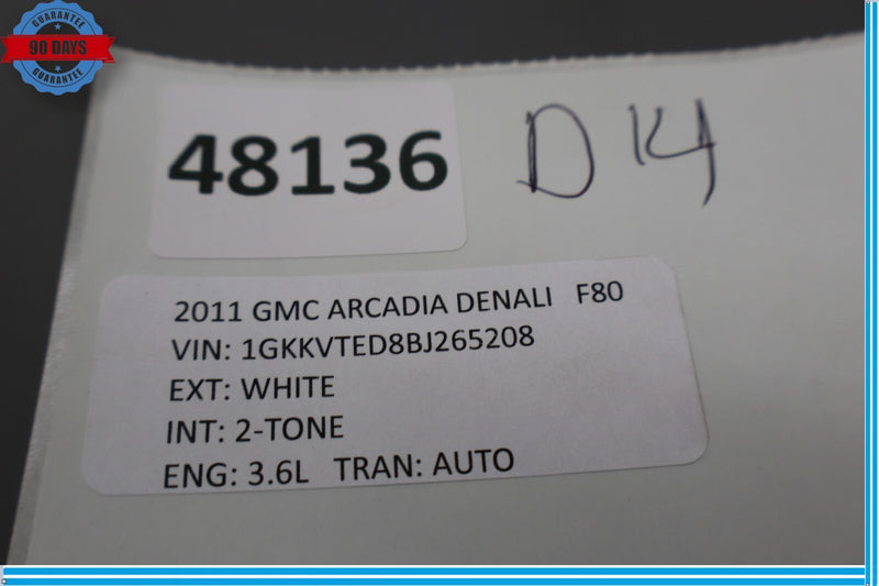 Load image into Gallery viewer, 07-17 GMC Acadia Front Right Passenger Side Roof Vent Auxiliary Air Outlet Oem