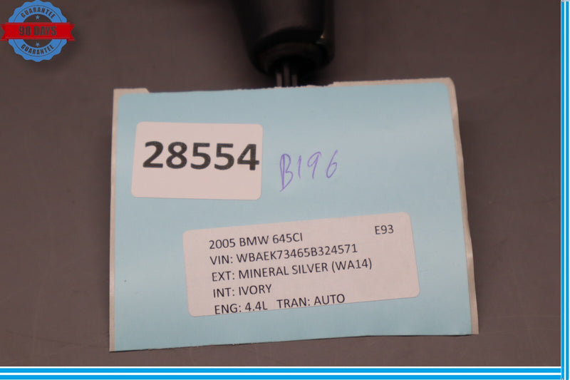 Load image into Gallery viewer, 01-07 BMW 645Ci 650i Auto Transmission Gear Selector Shifter Shift Knob Oem