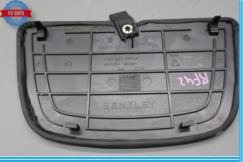 Load image into Gallery viewer, 06-12 Bentley Continental Rear Right Top Deck Child Latch Leather Cover Oem