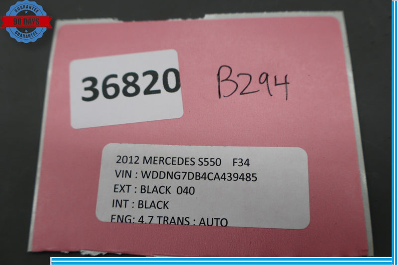 Load image into Gallery viewer, 07-13 Mercedes S550 S400 W221 Front Left Driver Under Seat Corner Cover Oem