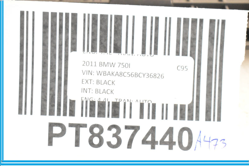 Load image into Gallery viewer, 2009 - 2012 BMW 7 SERIES F01 TRIM COVER BEZEL DASHBOARD PANEL UNIT 07383001 OEM