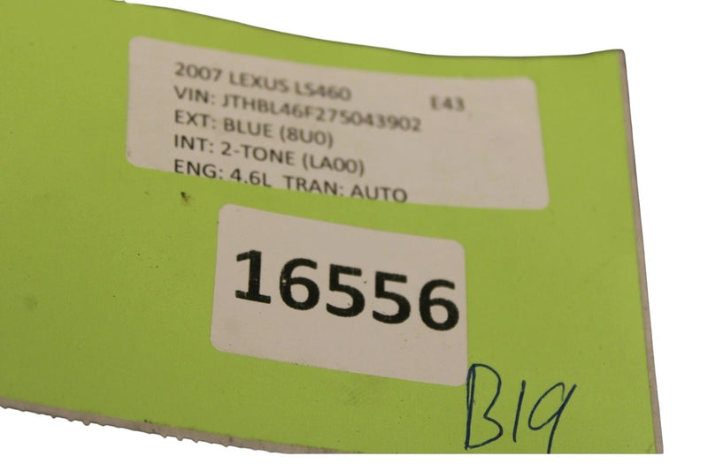 Load image into Gallery viewer, 07-17 Lexus LS460 LS600h Rear Trunk Lid Power Lift Open Close Electric Motor OEM
