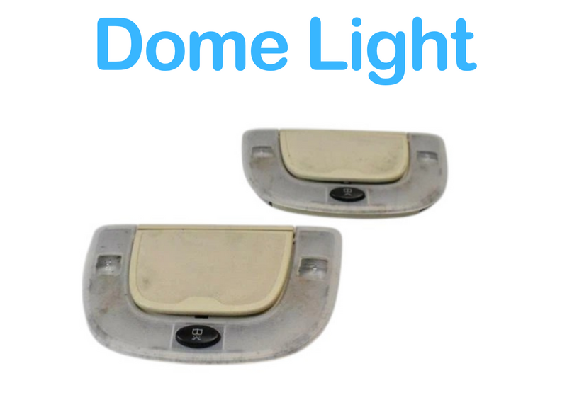 Load image into Gallery viewer, 00-06 Mercedes W220 S430 S500 Rear Left & Right Reading Dome Light Mirror OEM