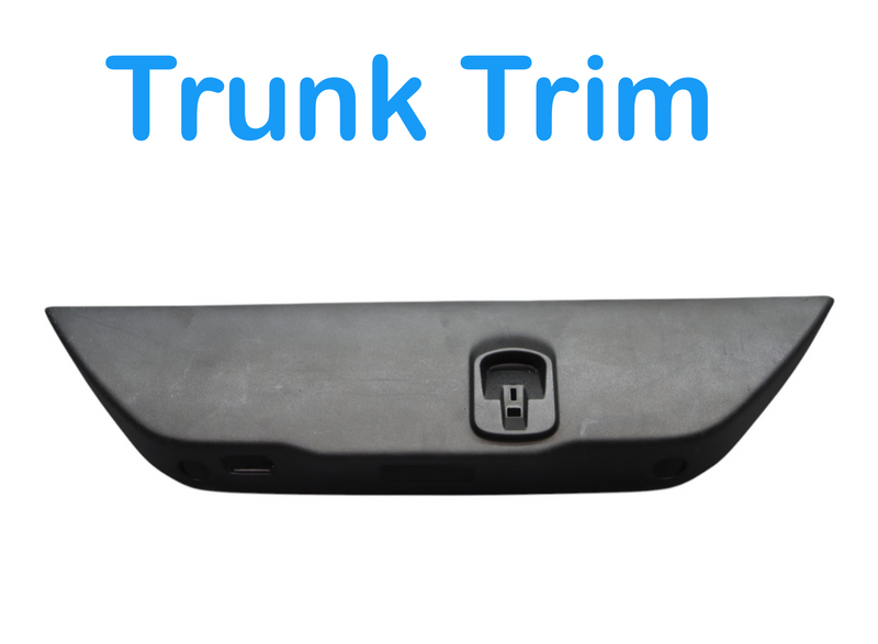 Load image into Gallery viewer, 10-18 Jaguar XJL X351 XJ Trunk Inner Lid Lower Handle Cover Trim Panel Oem