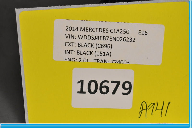 Load image into Gallery viewer, 14-18 Mercedes CLA250 W117 Center Console Cup Holder Oem