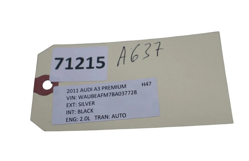 Load image into Gallery viewer, 09-13 Audi A3 Rear Left Driver Side Inner Tail Light Break Light Lamp Oem