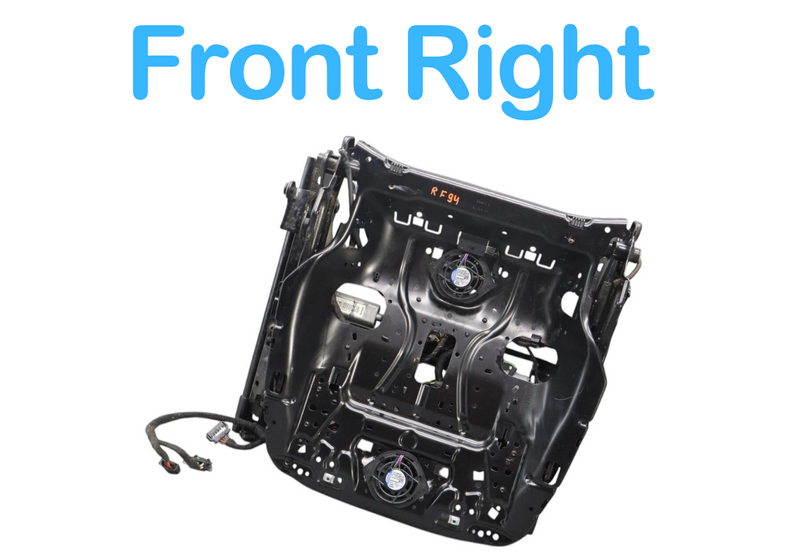 Load image into Gallery viewer, 08-20 Audi A7 Quattro Front Right Side Lower Seat Track Frame W/ Motor Oem