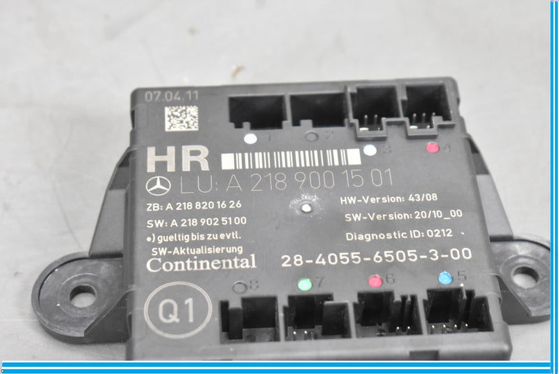 Load image into Gallery viewer, 08-14 Mercedes CLS550 W218 Rear Right Passenger Side Door Control Module Oem