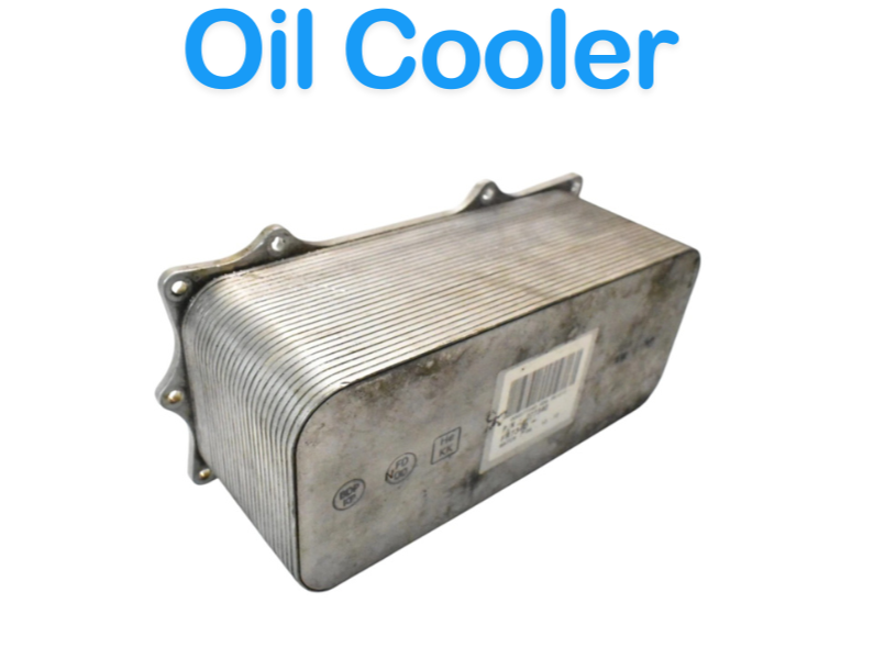 Load image into Gallery viewer, 14-20 Maserati Quattroporte GTS Engine Oil Cooler Heat Exchanger 277340 OEM