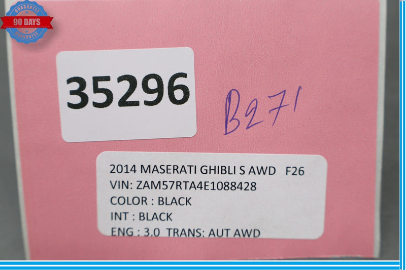 Load image into Gallery viewer, 14-22 Maserati Ghibli M157 Headlight Control Switch 670087494 Black Oem