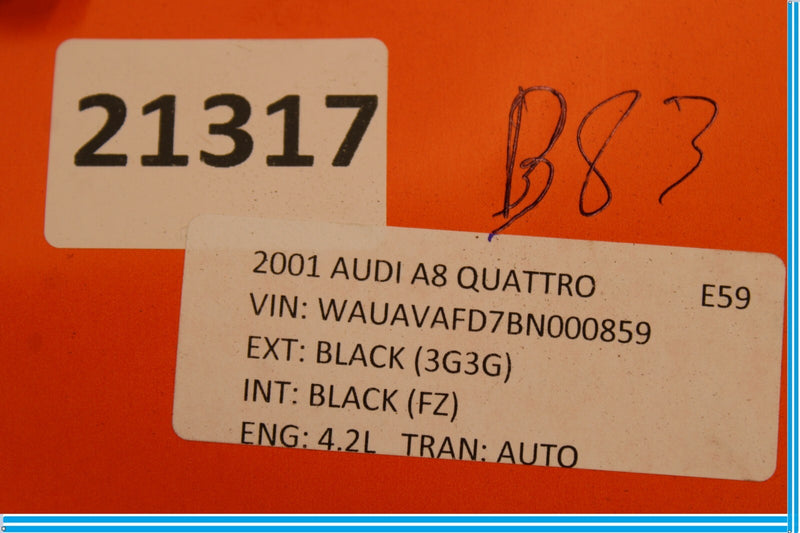 Load image into Gallery viewer, 11-17 Audi A8 Quattro Right Passenger Side Hood Lock Latch Bracket Support Oem