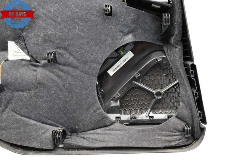 Load image into Gallery viewer, 10-16 Porsche Panamera Rear Right Side Interior Door Cover Panel Black Oem