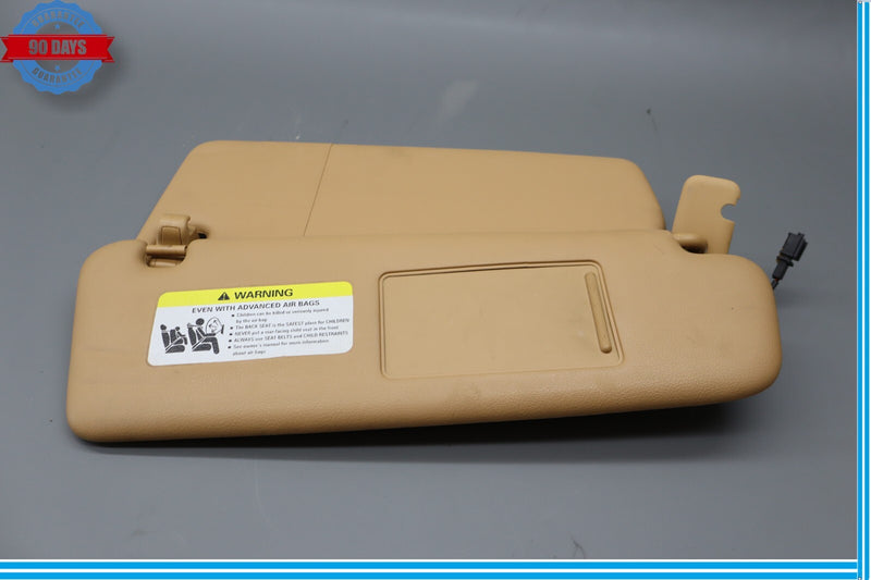 Load image into Gallery viewer, 08-10 Porsche Cayenne Right Passenger Side Interior Sun Visor 7L5857552 Tan Oem
