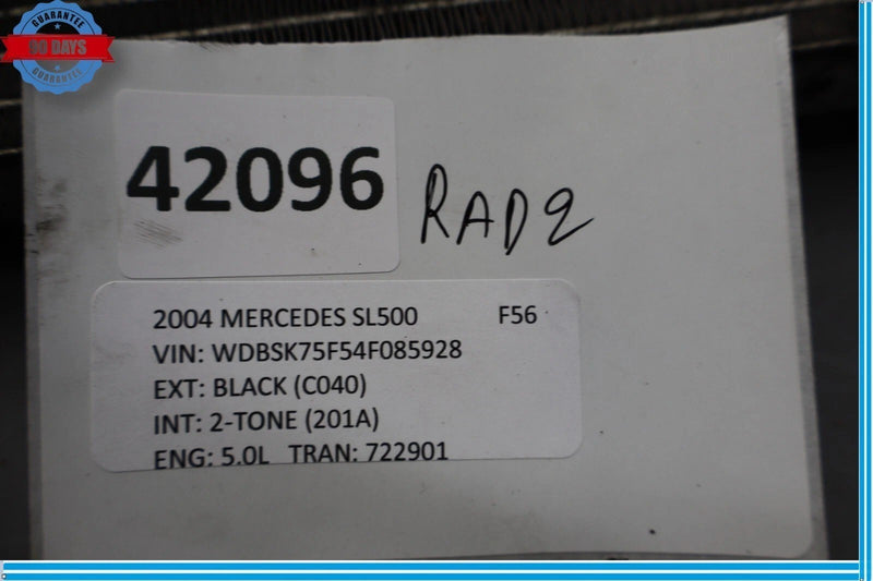 Load image into Gallery viewer, 00-08 Mercedes R230 SL550 SL500 AC A/C Air Conditioning Condenser 2205000854 OEM