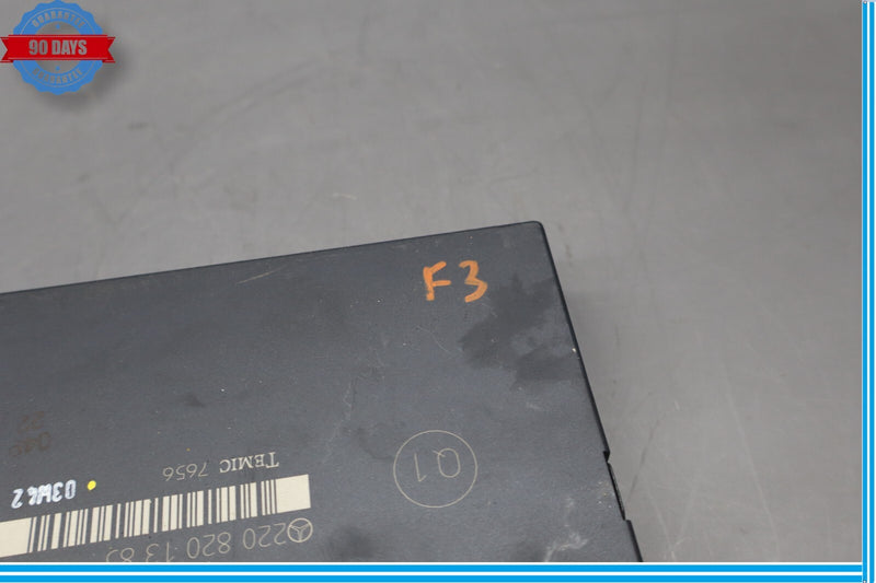 Load image into Gallery viewer, 00-06 Mercedes W220 S600 S500 Rear Seat Control Module Unit ECU 2208201385 Oem