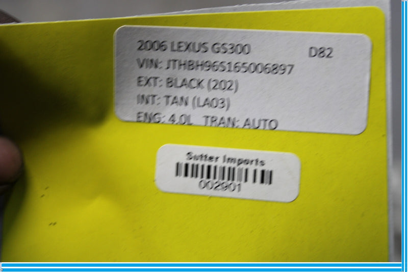 Load image into Gallery viewer, 06-11 Lexus GS300 GS350 GS450h Rear Deck Trunk Lid Shell Oem