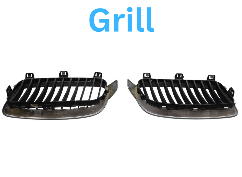 Load image into Gallery viewer, 12-18 BMW 320i 328i 428i F30 Right & Left Side Radiator Hood Grill Grille Oem