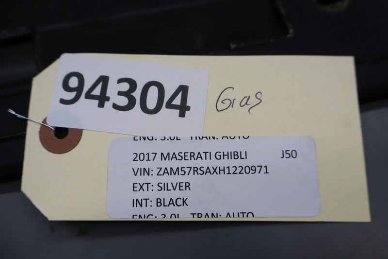 Load image into Gallery viewer, 14-22 Maserati Ghibli M157 Headliner Sunroof Sun Roof Sun Shade Cover Black Oem