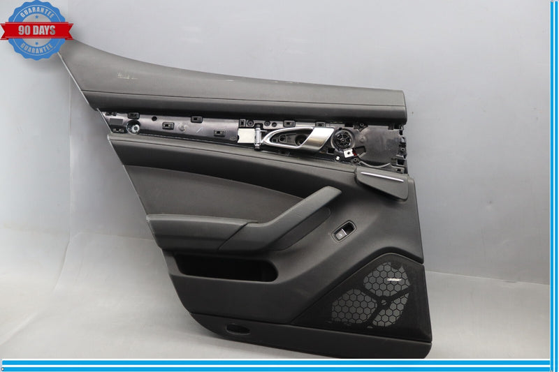 Load image into Gallery viewer, 10-16 Porsche Panamera 970 Rear Left Driver Side Interior Door Panel Cover Oem