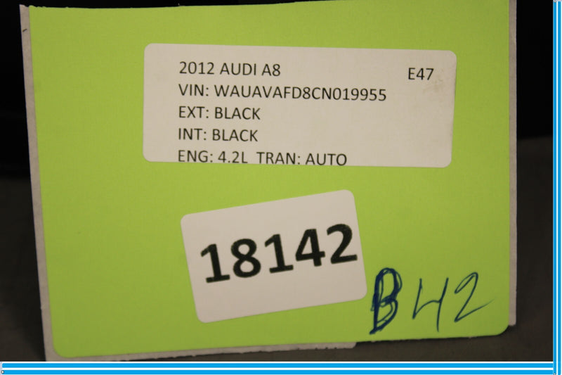 Load image into Gallery viewer, 11-18 Audi A8 Rear Seat Armrest Upper Opening Panel Trim Oem