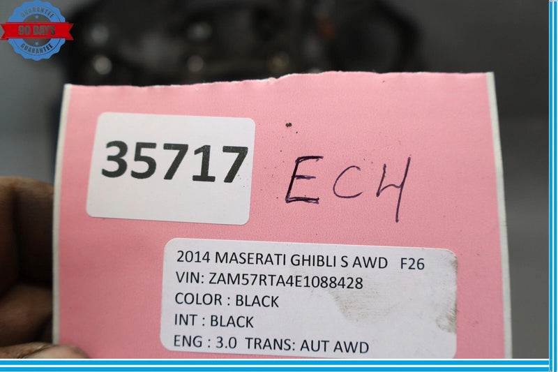 Load image into Gallery viewer, 14-20 Maserati Ghibli SQ4 M157 Engine Motor Cover Trim Panel 670032481 Oem