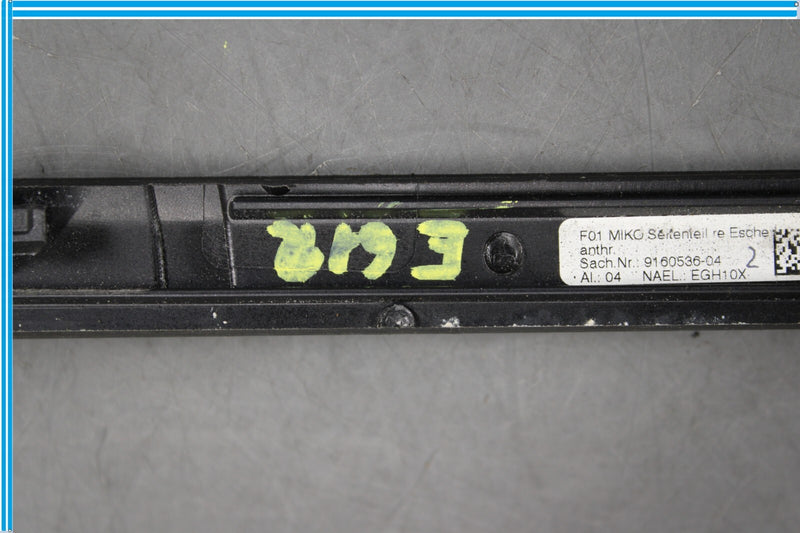 Load image into Gallery viewer, 09-15 BMW 750Li F01 F02 Front Right Center Console Wood Trim Ash Grain Oem