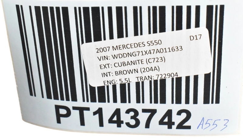 Load image into Gallery viewer, 07-10 Mercedes S550 S600 W221 Front Right Passenger Side Seat Belt Retractor Oem