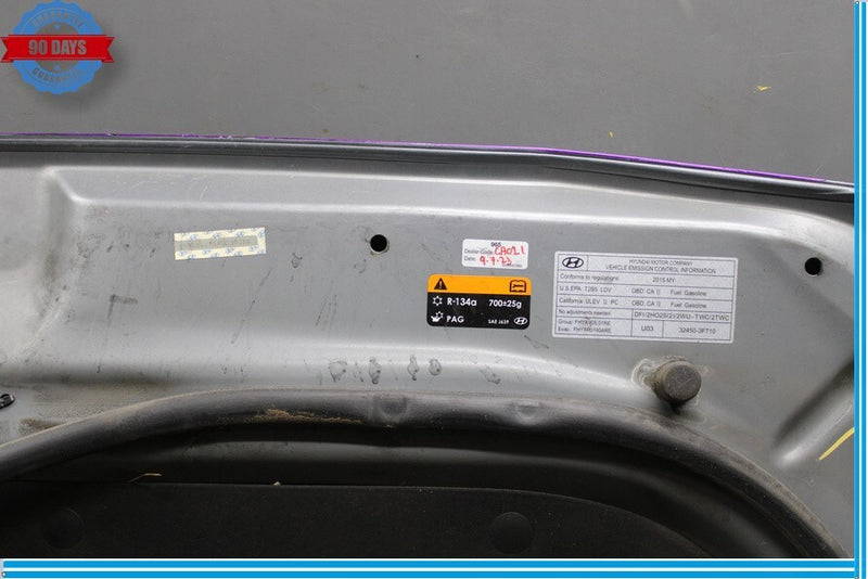 Load image into Gallery viewer, 15-20 Hyundai Genesis Front Hood Bonnet Panel Assembly White 66400-B1000 Oem