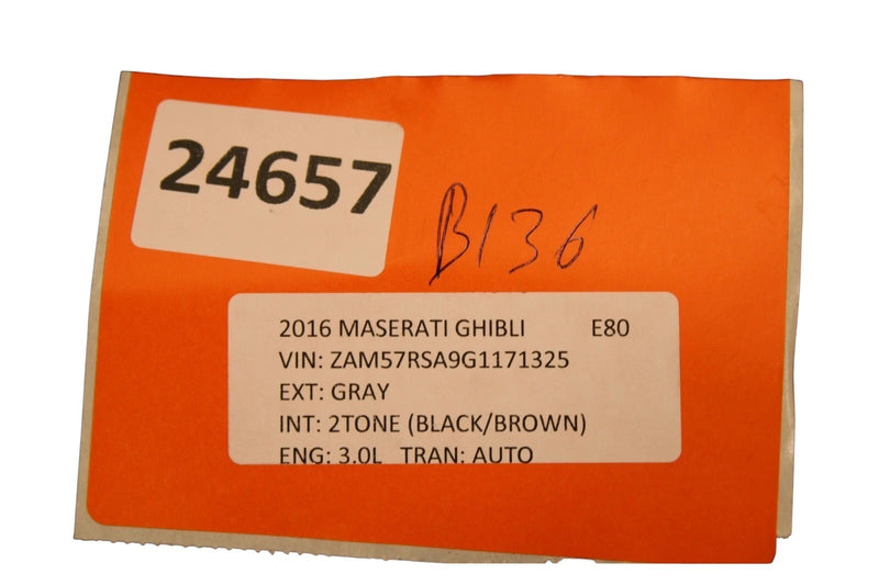 Load image into Gallery viewer, 14-17 Maserati Ghibli M157 Rear Right Passenger Side Inner Tail Light Lamp Oem
