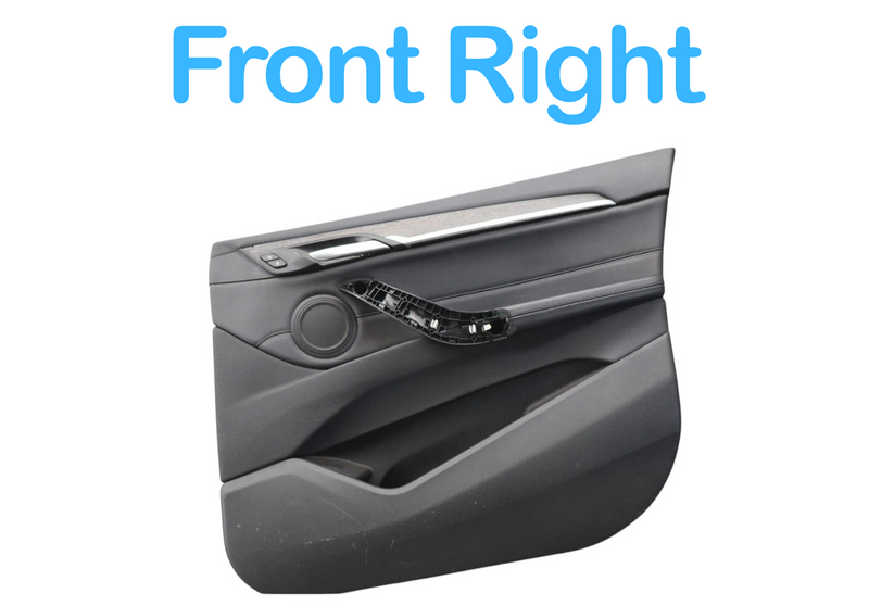 Load image into Gallery viewer, 16-22 BMW X1 Front Right Passenger Side Interior Door Panel Cover Trim Black Oem