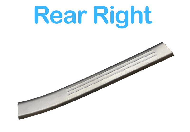 Load image into Gallery viewer, 06-13 Bentley Continental Rear Right Side Door Sill Scuff Step Cover Plate Oem