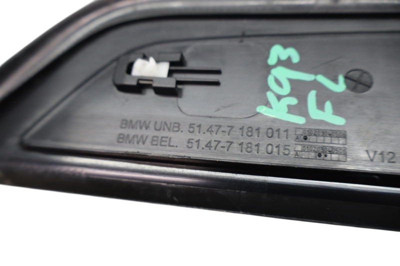 Load image into Gallery viewer, 09-15 BMW 750i 750Li xDrive Front Left Side Door Sill Scuff Plate Cover Trim Oem