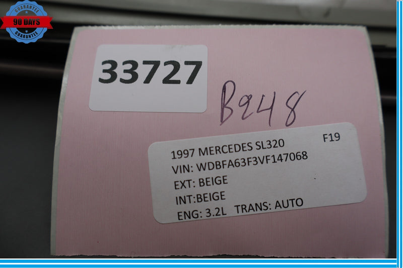 Load image into Gallery viewer, 90-02 Mercedes R129 SL320 Front Right Windshield A Pillar Molding Cover Oem