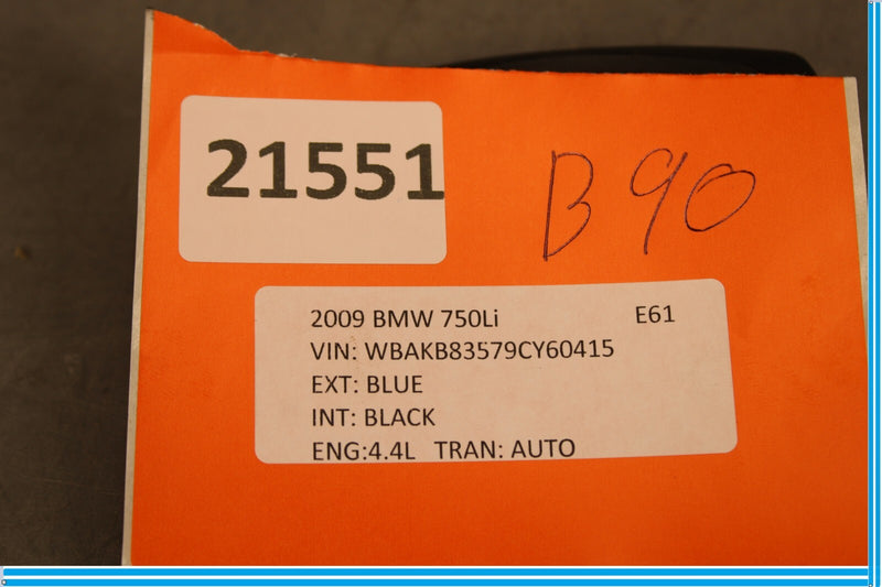 Load image into Gallery viewer, 09-12 BMW 750i 750Li F01 F02 4-button Keyless Entry Remote Fob Oem